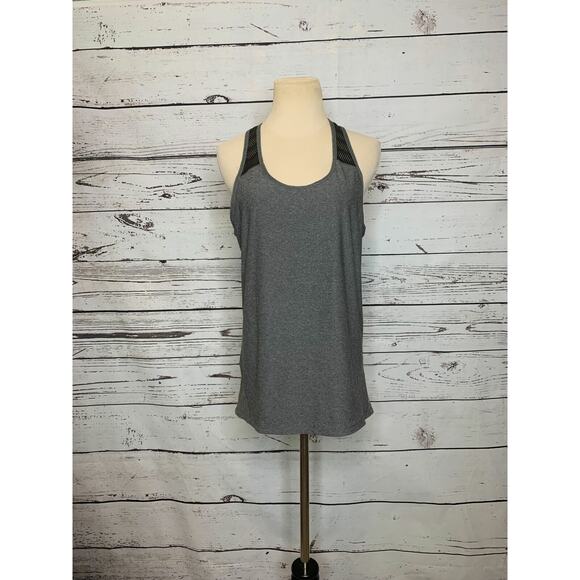 Adidas gray racer back tank top size large - Picture 8 of 8